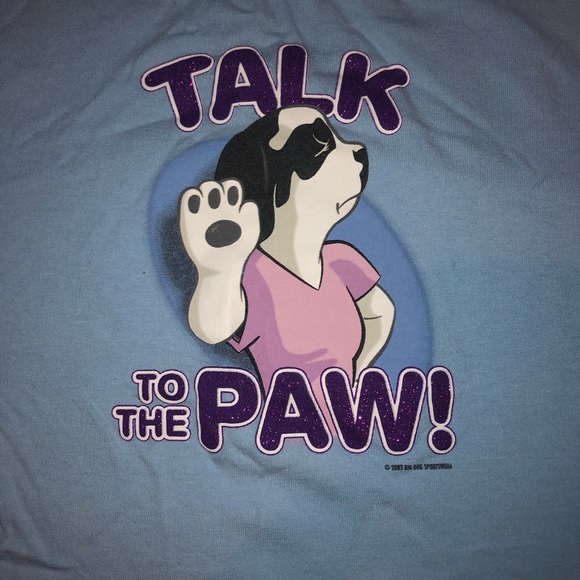 Talk to the Paw tee - Picture 2 of 3